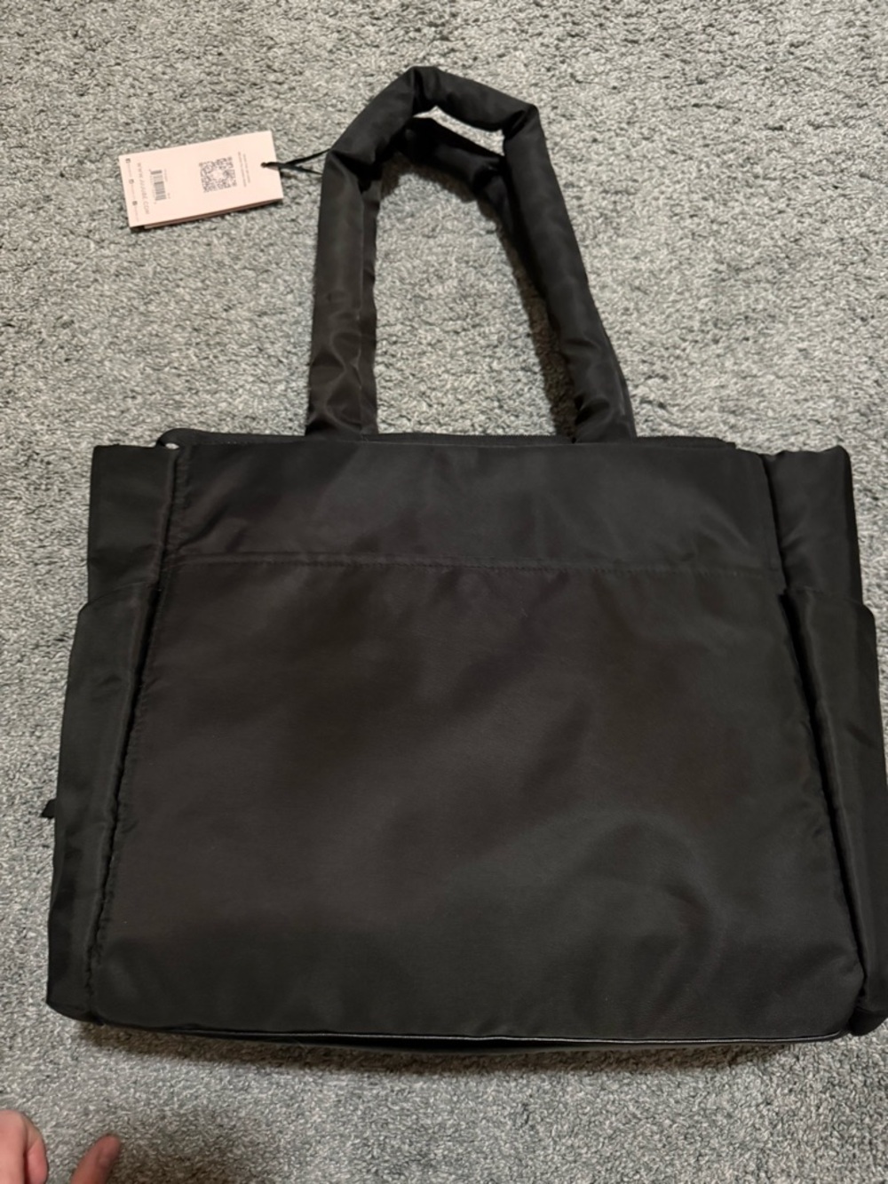 Ju-Ju-Be Black Utility strap Tote Bag nwt - Picture 2 of 6